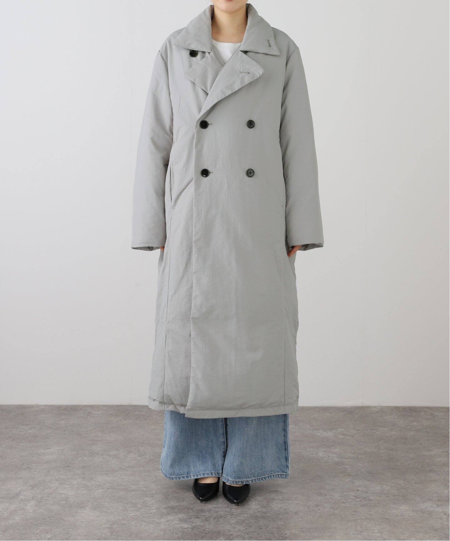 anuke Standcollar Down Coat MK4804_242（ダウンジャケット）｜BOICE  