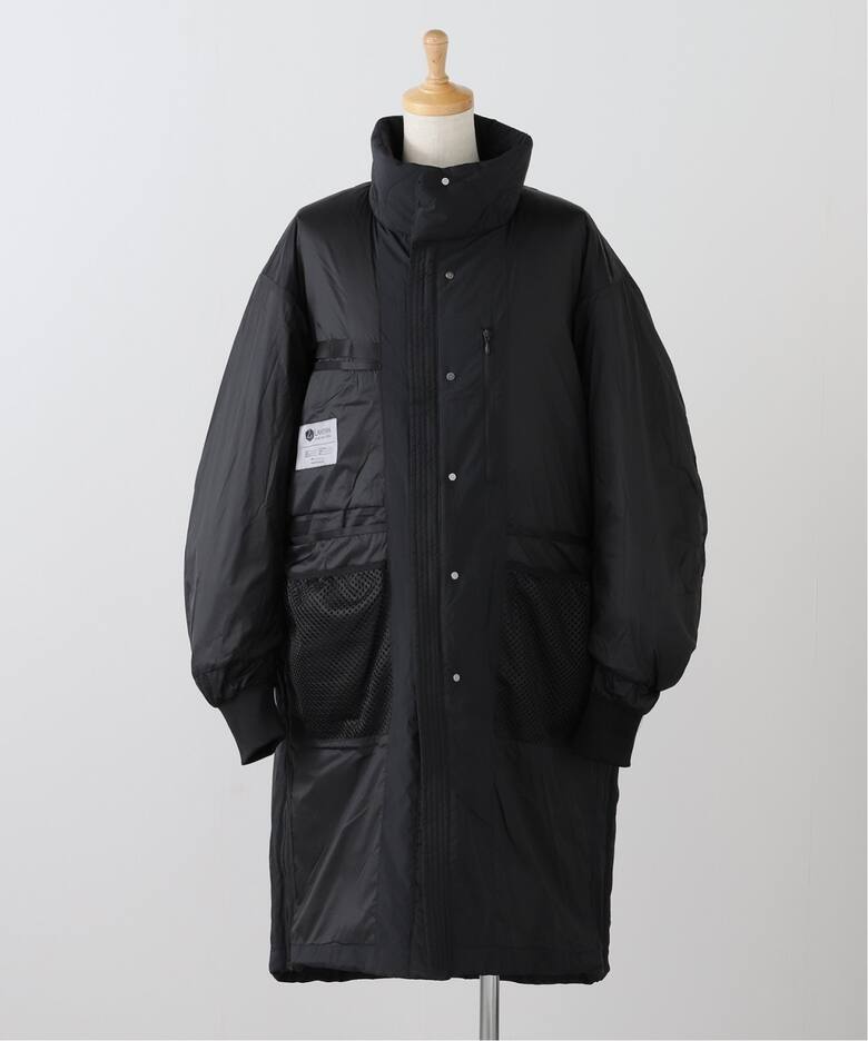 LANTERN HEATING QUILT COAT MOA-LAN-05 (UNISEX)（中綿・キルティング 