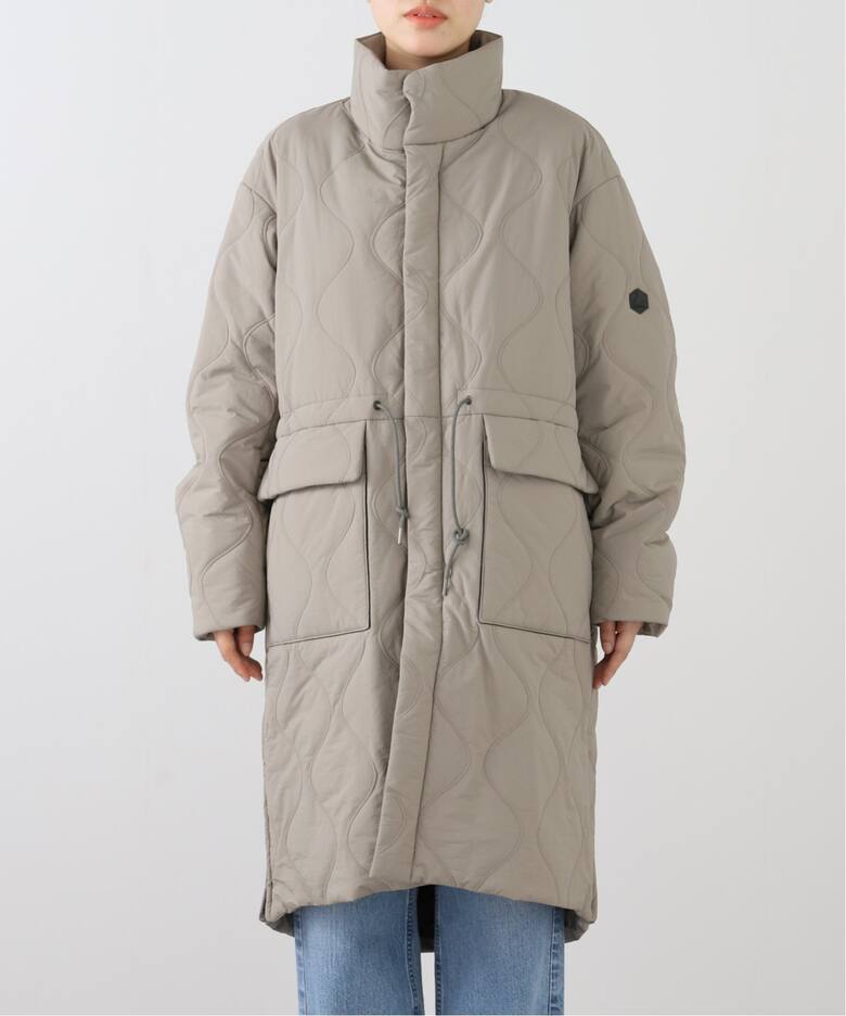 LANTERN HEATING QUILT COAT MOA-LAN-05 (UNISEX)（中綿・キルティング 