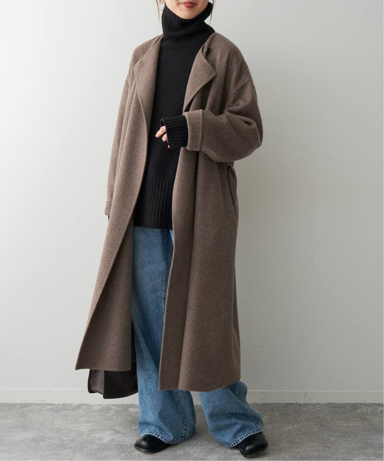 ニュアンスリバーコート（ノーカラーコート）｜Spick and Span 