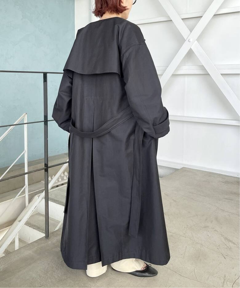 C/Cu ノーカラートレンチコート（トレンチコート）｜Spick and  