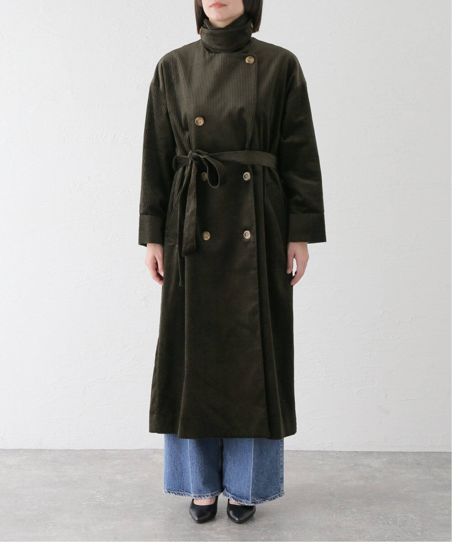 コーデュロイロングコート（その他ブルゾン／アウター）｜Spick and  