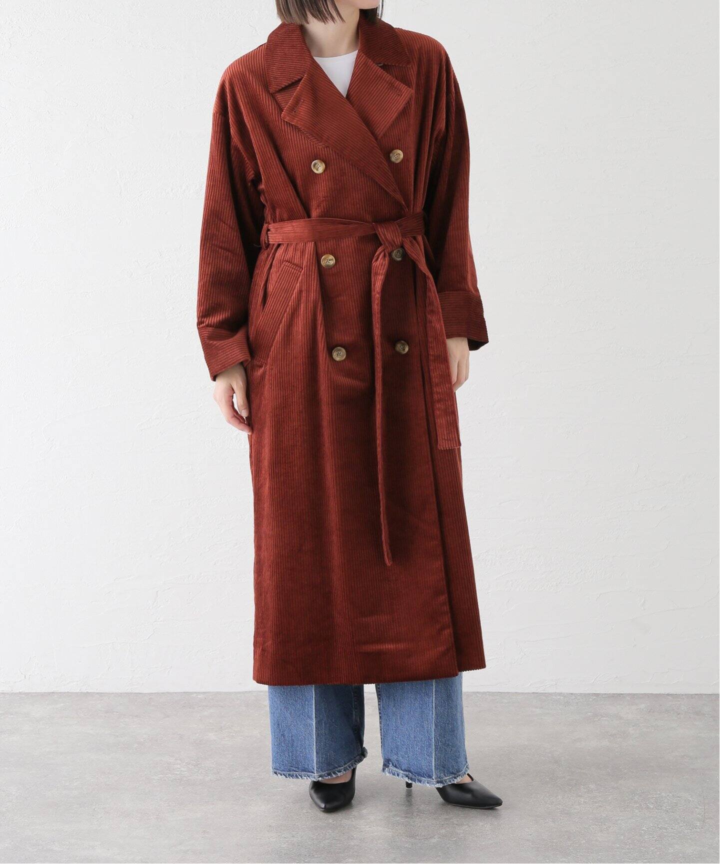 コーデュロイロングコート（その他ブルゾン／アウター）｜Spick and  