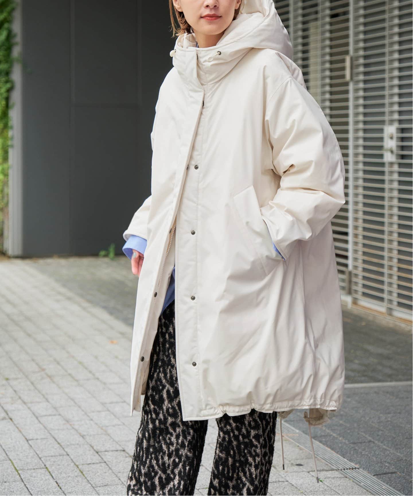 追加》撥水フーデッドダウンコート（ダウンジャケット）｜Spick and