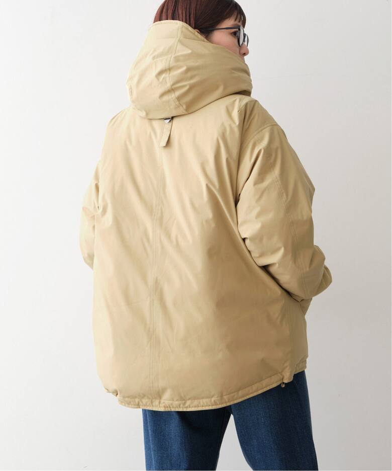 撥水フーデッドダウンハーフコート（ダウンジャケット）｜Spick and  