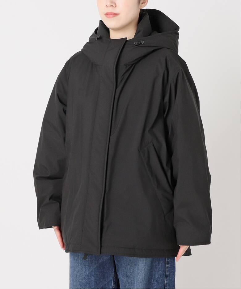 撥水フーデッドダウンハーフコート（ダウンジャケット）｜Spick and  