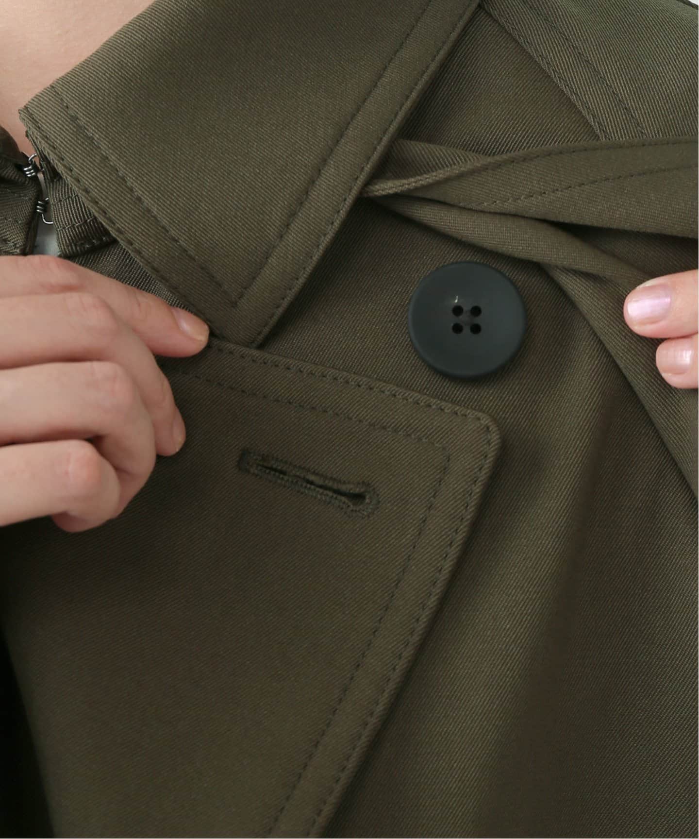 ウールギャバジントレンチコート（トレンチコート）｜Spick and Span