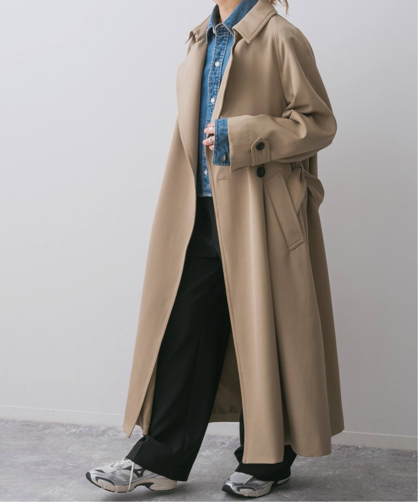 ウールギャバジントレンチコート（トレンチコート）｜Spick and Span  