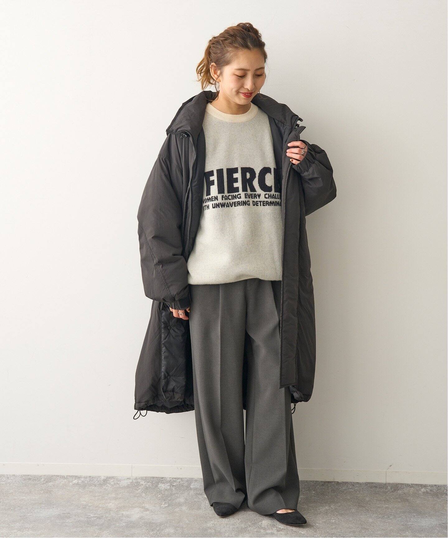 ALPHA / アルファ W MONSTER PARKA TA7202（ダウンジャケット）｜Spick