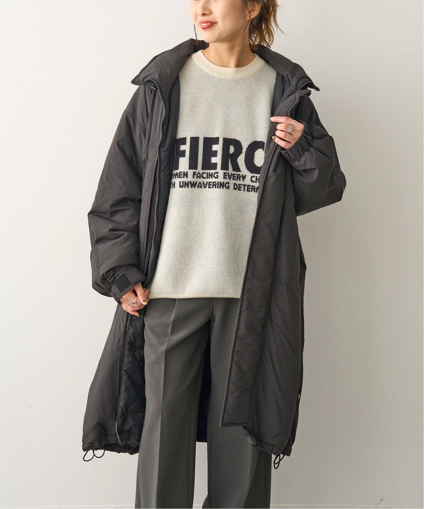 ALPHA / アルファ W MONSTER PARKA TA7202（ダウンジャケット）｜Spick