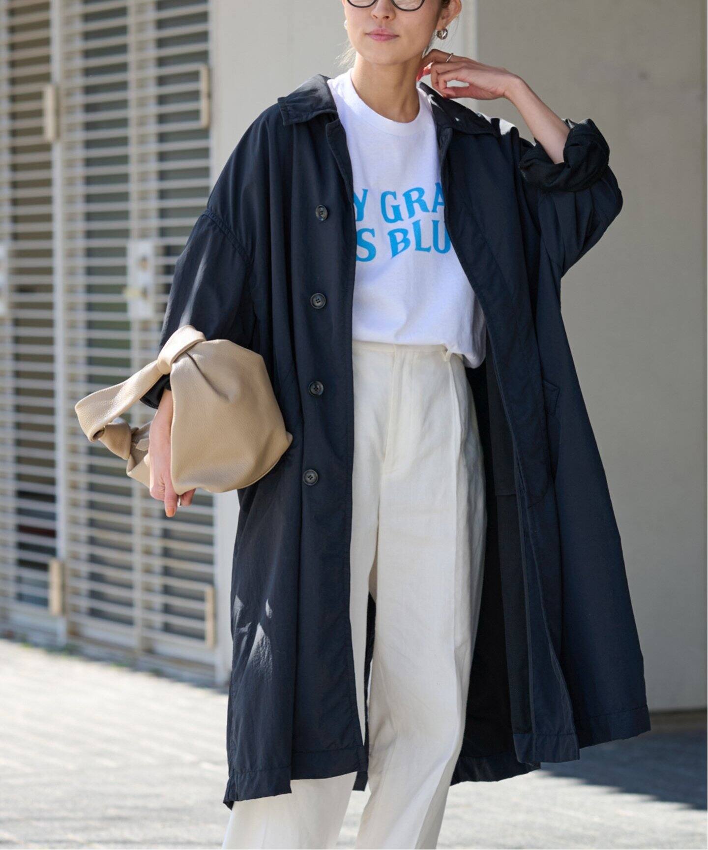 タスランウェザーバルカラーコート（ステンカラーコート）｜FRAMeWORK  