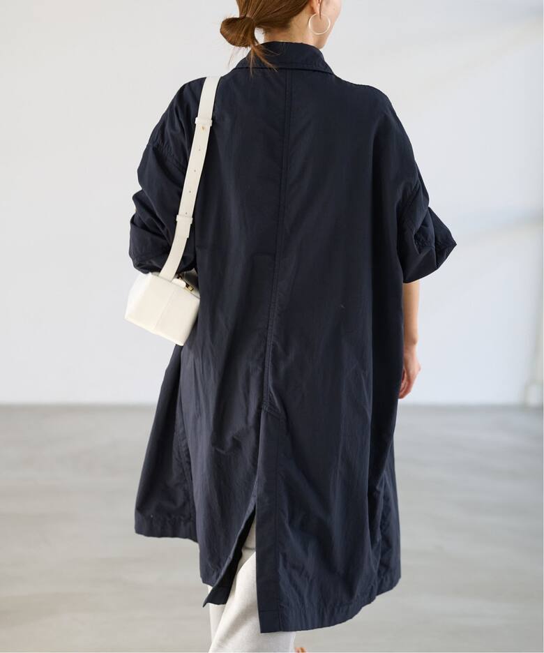 タスランウェザーバルカラーコート（ステンカラーコート）｜FRAMeWORK  