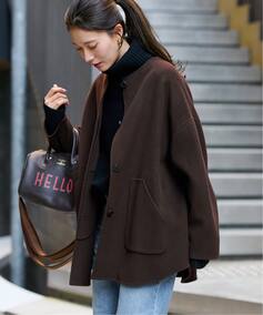 FRAMeWORK｜フレームワークのノーカラーコート（レディース）の公式  