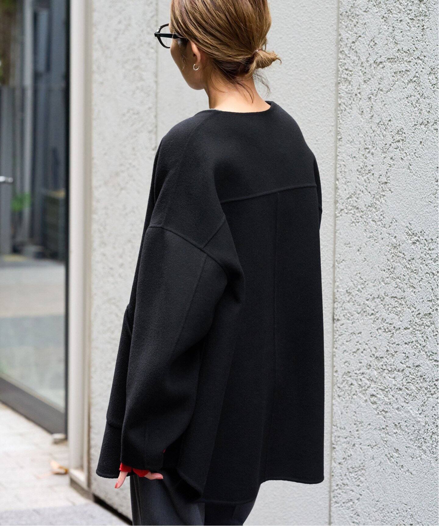 ≪追加≫ハミルトンリバークルーネックコート2（ノーカラーコート