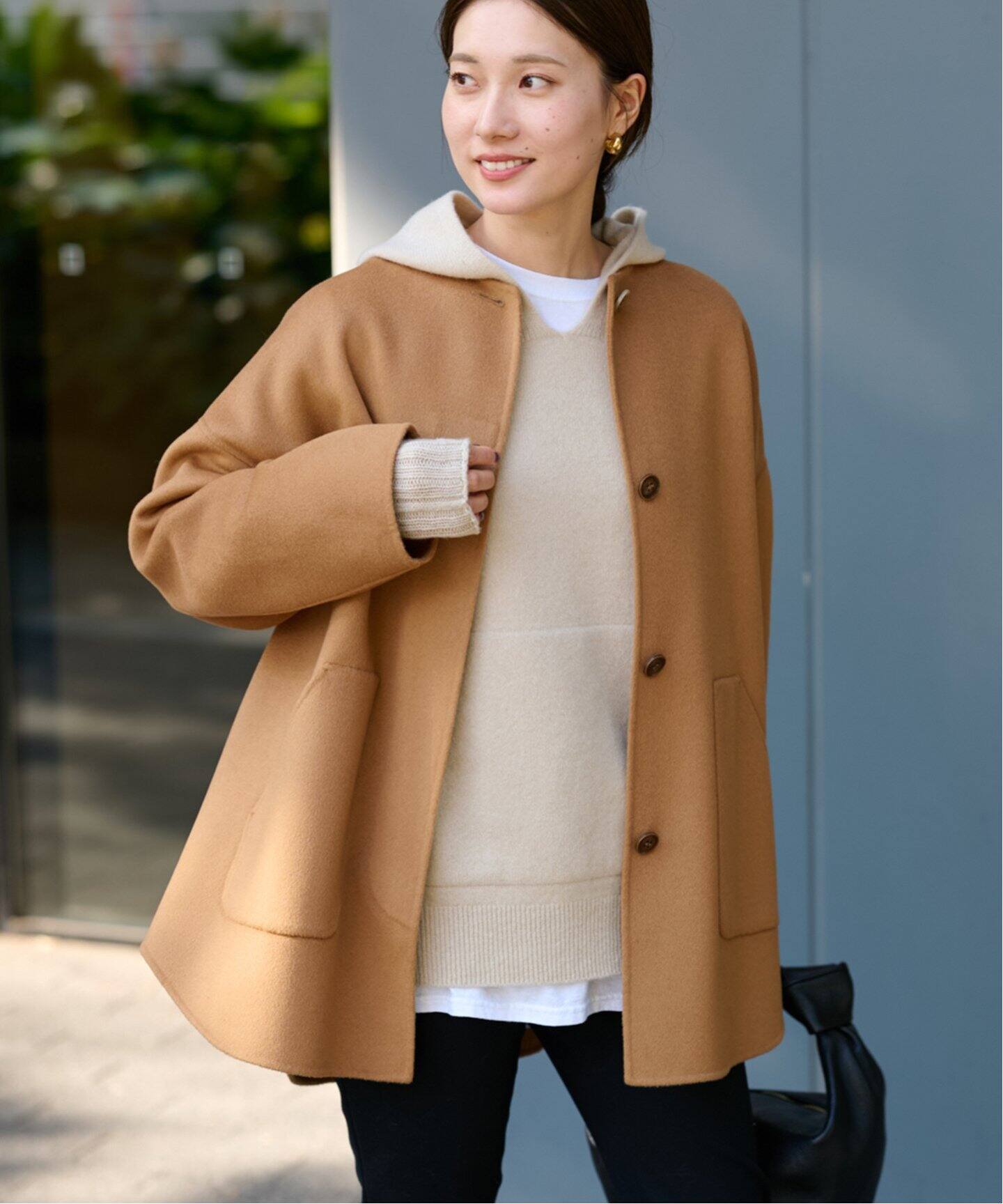 ≪追加≫ハミルトンリバークルーネックコート5（ノーカラーコート  