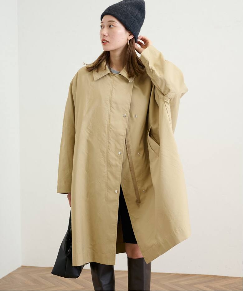 ≪追加≫撥水ポンチョトレンチコート（ポンチョ・マント）｜FRAMeWORK  