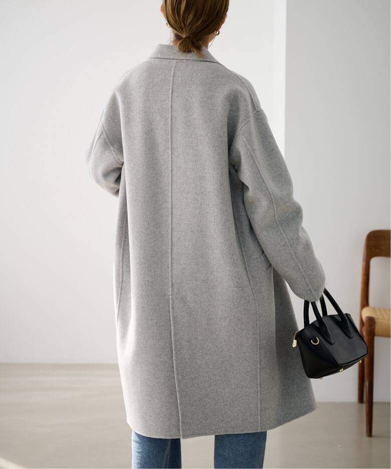 ≪追加≫SUPER160sダブルブレストコート（チェスターコート  