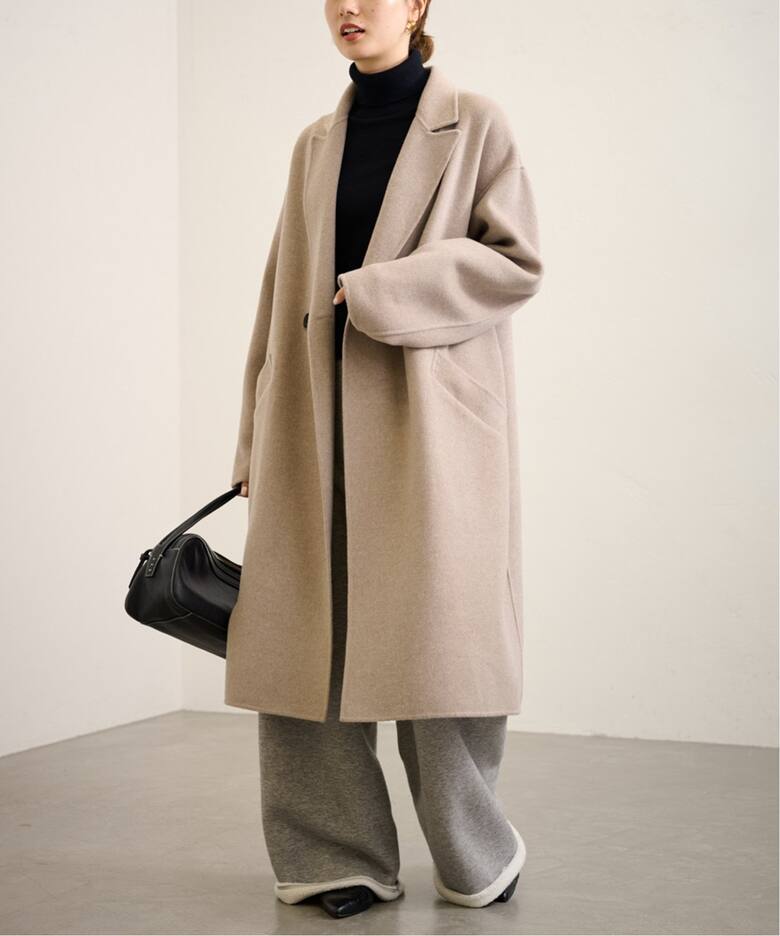 ≪追加≫SUPER160sダブルブレストコート（チェスターコート  