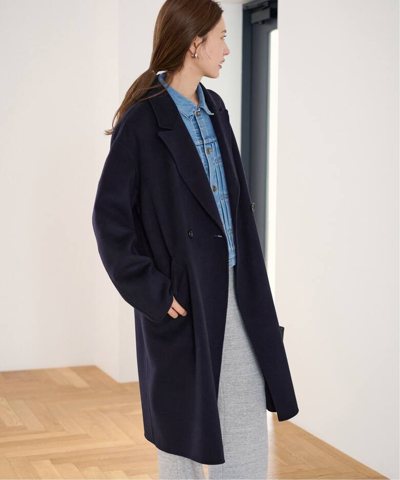 ≪追加≫SUPER160sダブルブレストコート（チェスターコート  