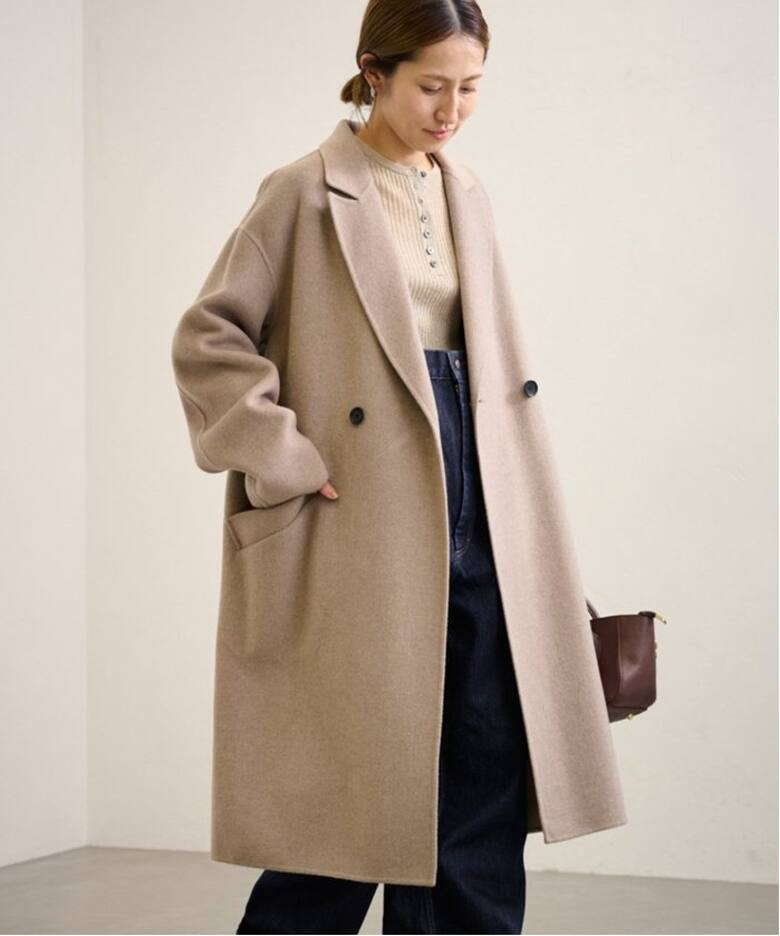 ≪追加≫SUPER160sダブルブレストコート3（チェスターコート  