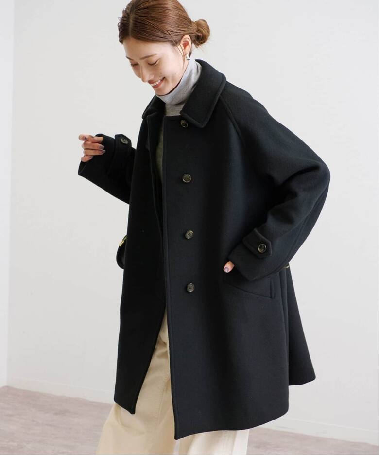 ≪追加≫ラムウールMIXシャルムバルカラーコート3（ステンカラーコート  