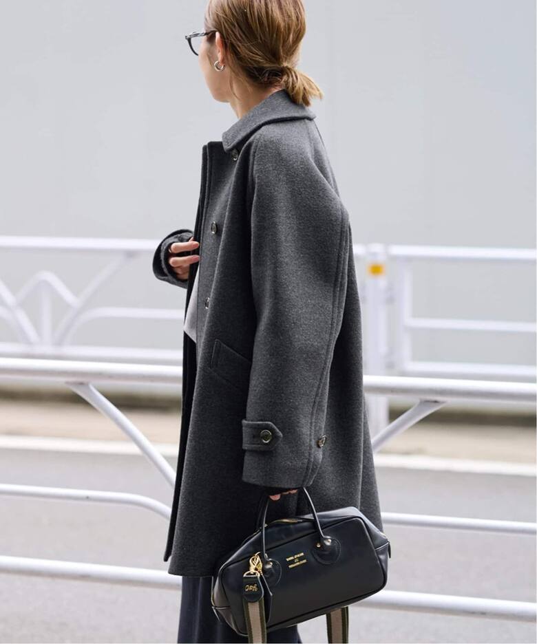 ≪追加≫ラムウールMIXシャルムバルカラーコート3（ステンカラーコート 
