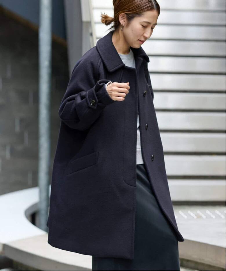 ≪追加≫ラムウールMIXシャルムバルカラーコート3（ステンカラーコート  