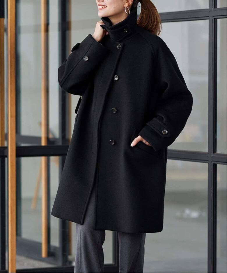 ≪追加≫ラムウールMIXシャルムバルカラーコート3（ステンカラーコート  