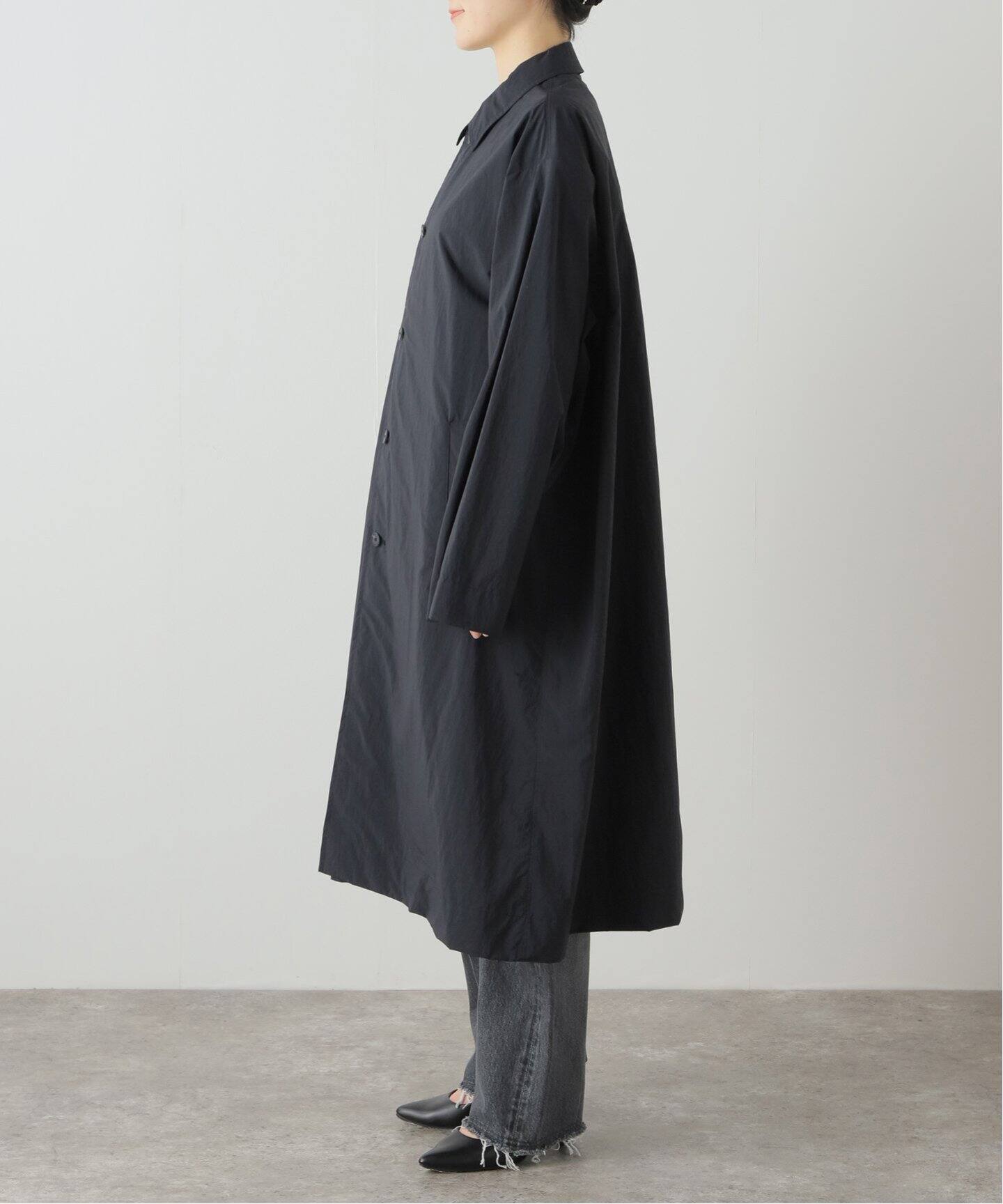 ATON/エイトン】TRAVEL NYLON PACBLE COAT（その他ブルゾン／アウター  