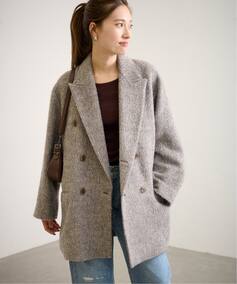 COUTURE DADAM 別注シャギーCottege コートのコーディネートスナップ 