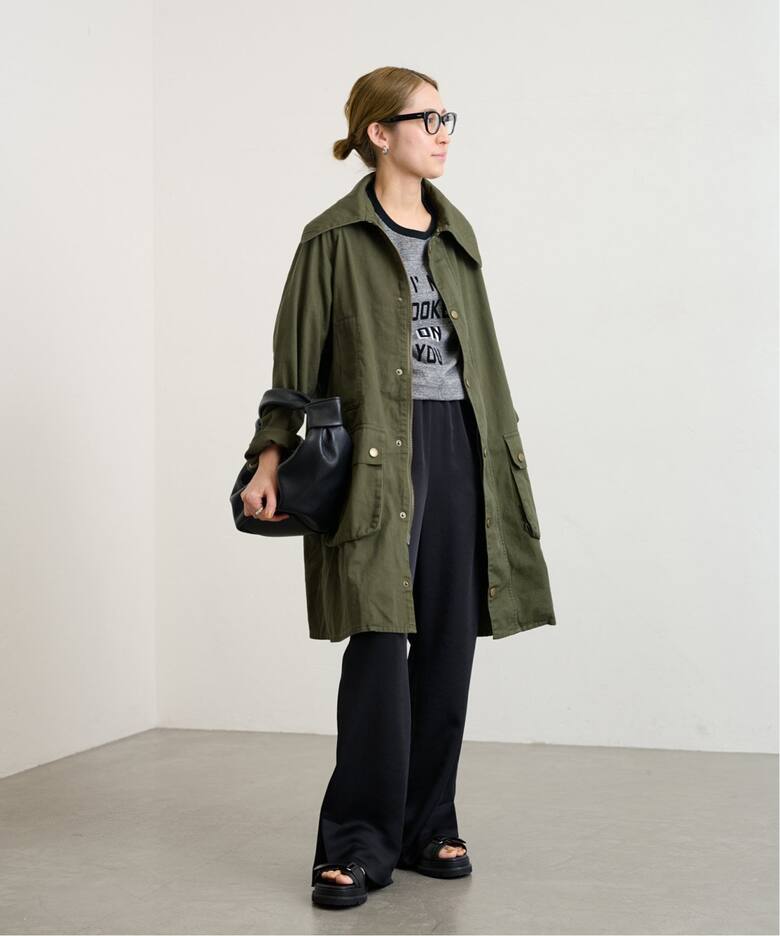 FRAMeWORK バブアー 神経障害性の モッズコート ブルゾン カーキ 