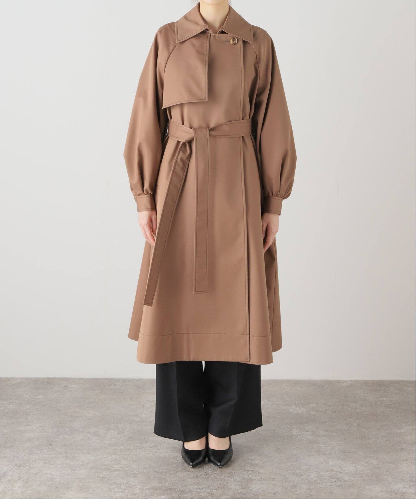 グロウツイルボリューミードレスコート（トレンチコート）｜NOBLE  