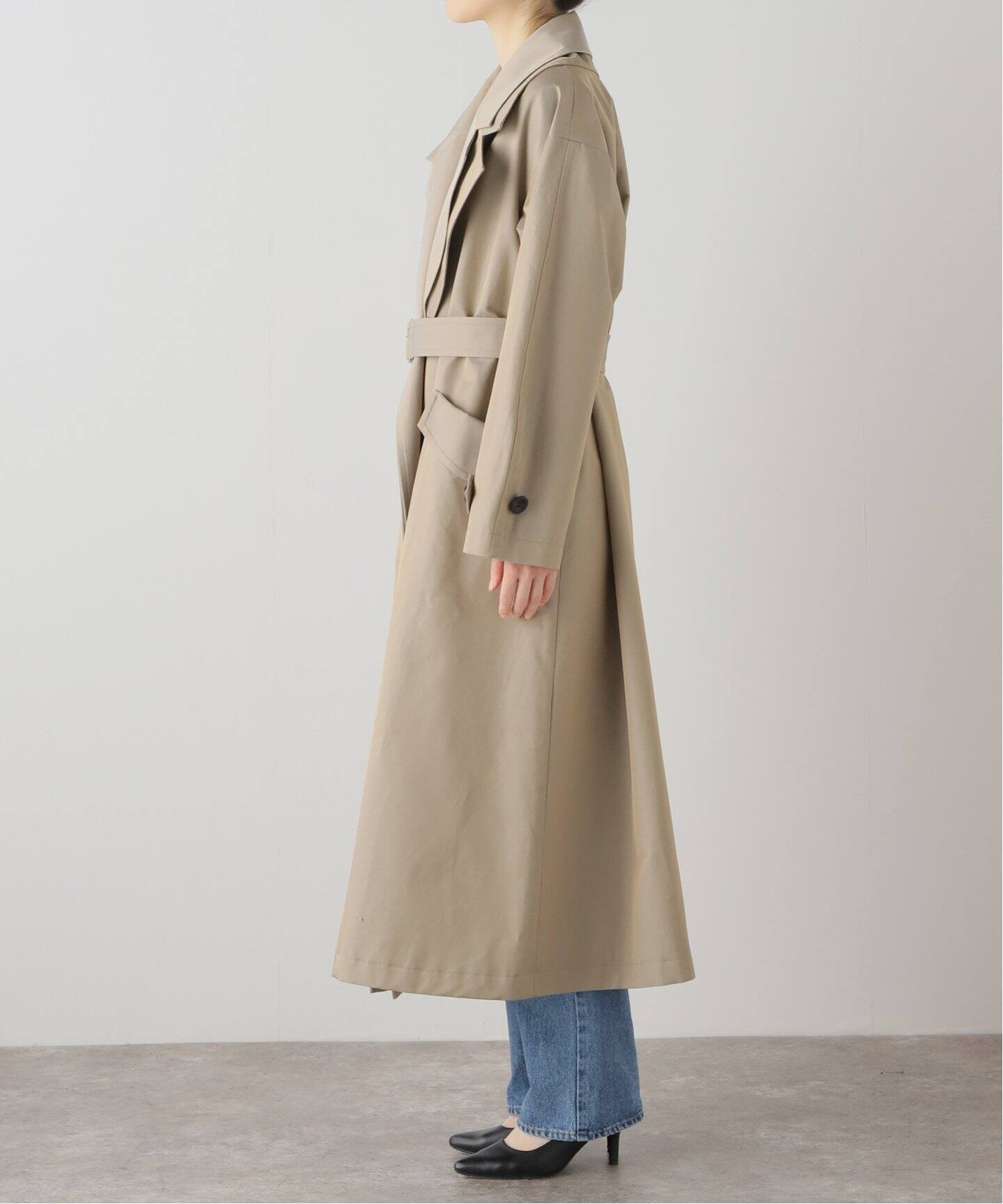 最終値下げ！ A(LeFRUDE)E 18AW トレンチコート（LEE掲載 