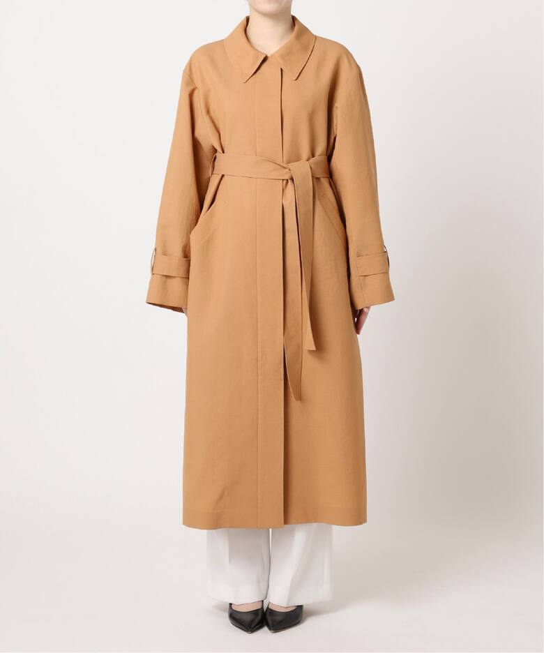 COS ほっとけ フード付きウールダッフルコート キャメル サイズ38 