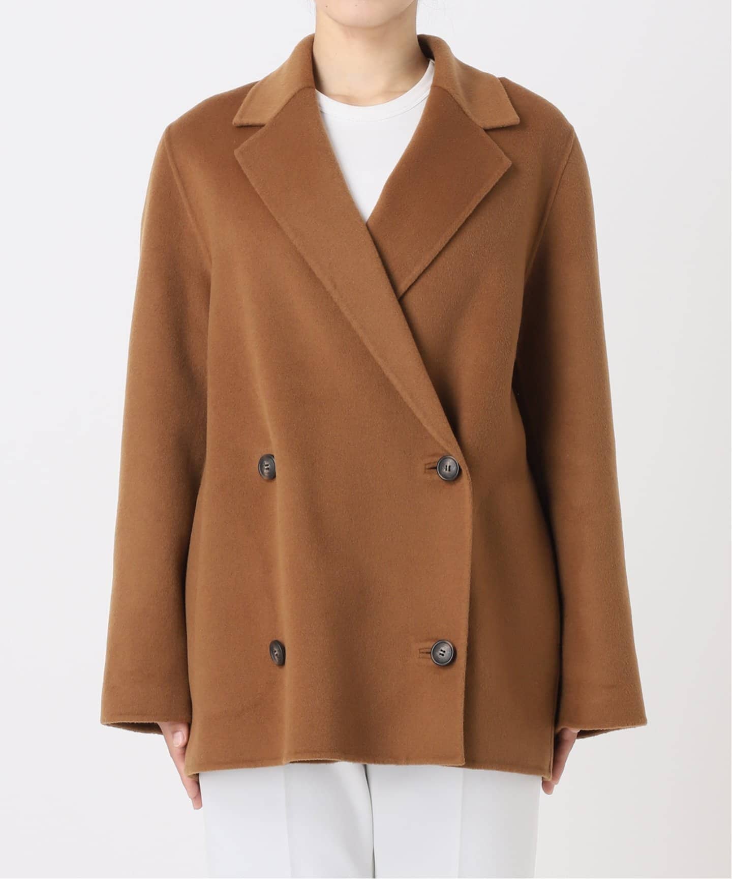 noble Super160sチェスターミドルコ Super160sチェスターミドルコート（チェスターコート）｜NOBLE