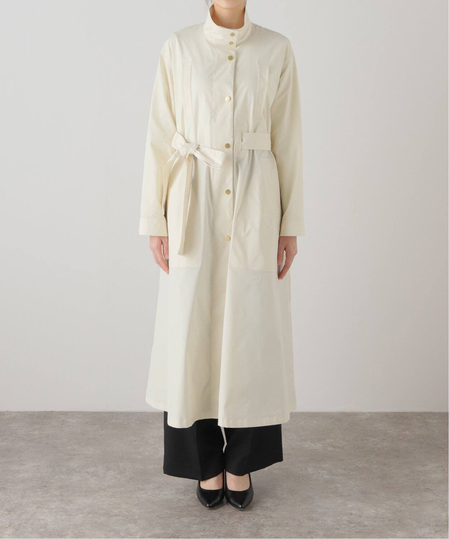 スタンドカラードレスコート（トレンチコート）｜NOBLE（ノーブル）の  