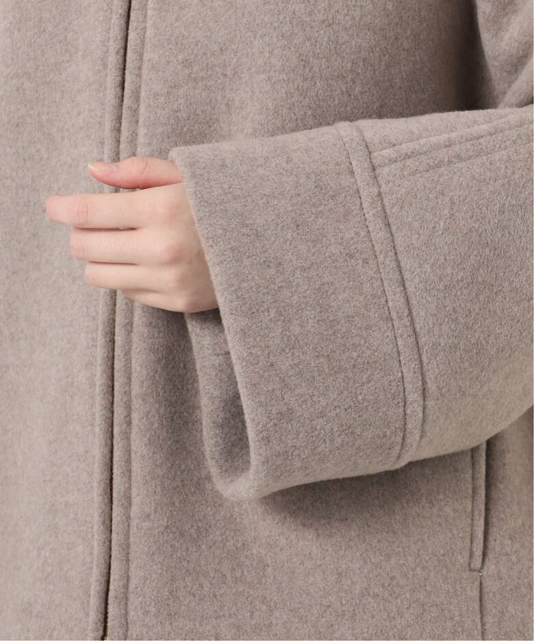 MTRショートケープブルゾン（ノーカラーコート）｜NOBLE（ノーブル）の  