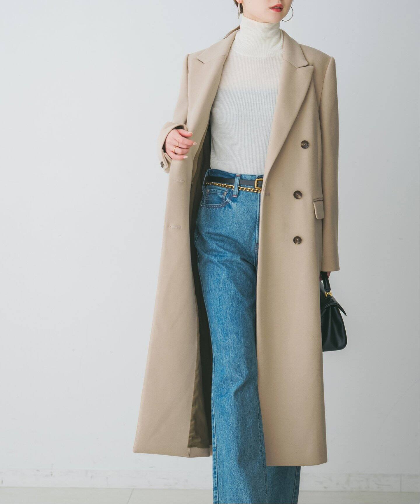 メルトンロングチェスターコート（チェスターコート）｜NOBLE  