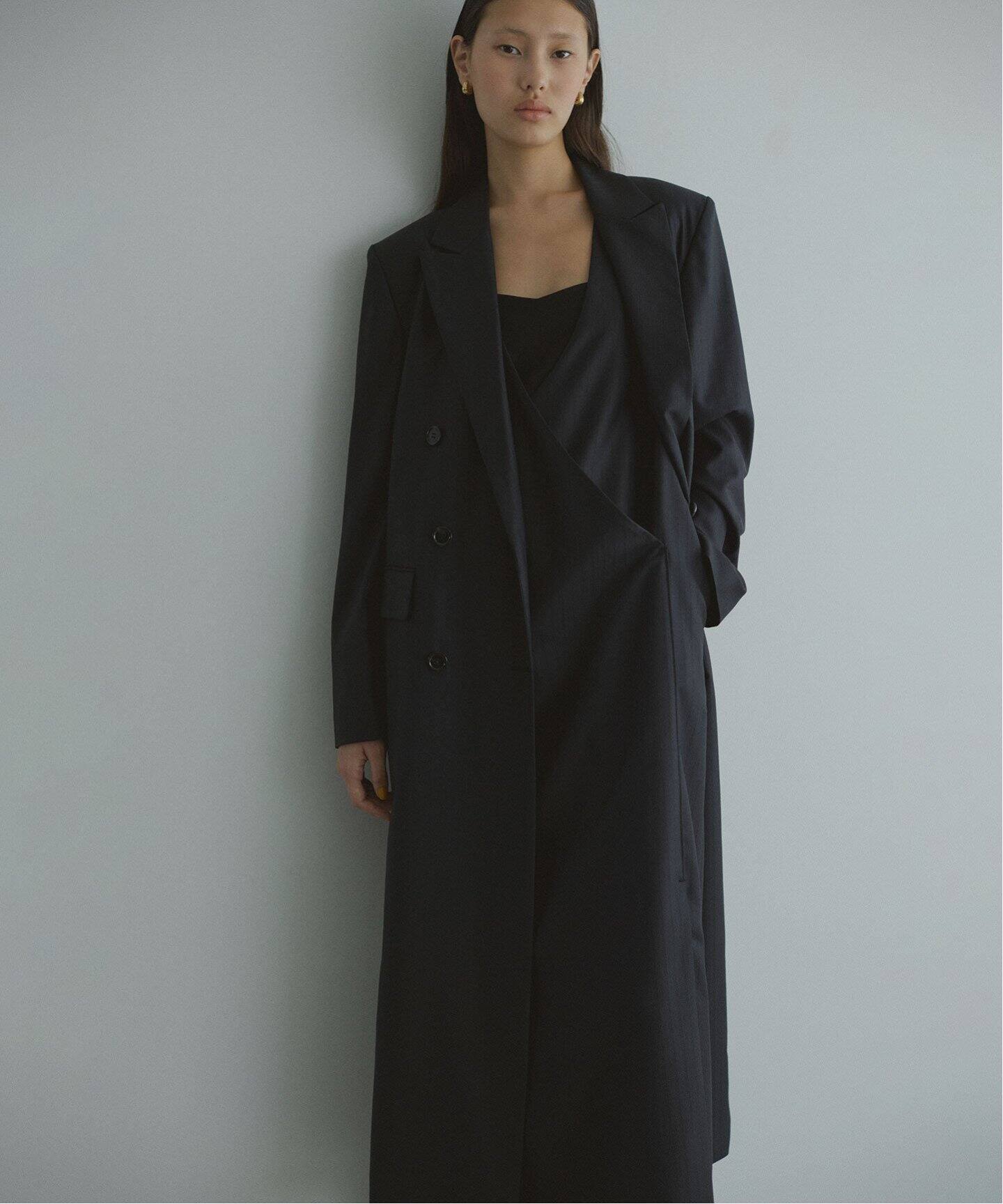 Spick&Span チェスターコート ロングコート グレー あまし サイズ36 