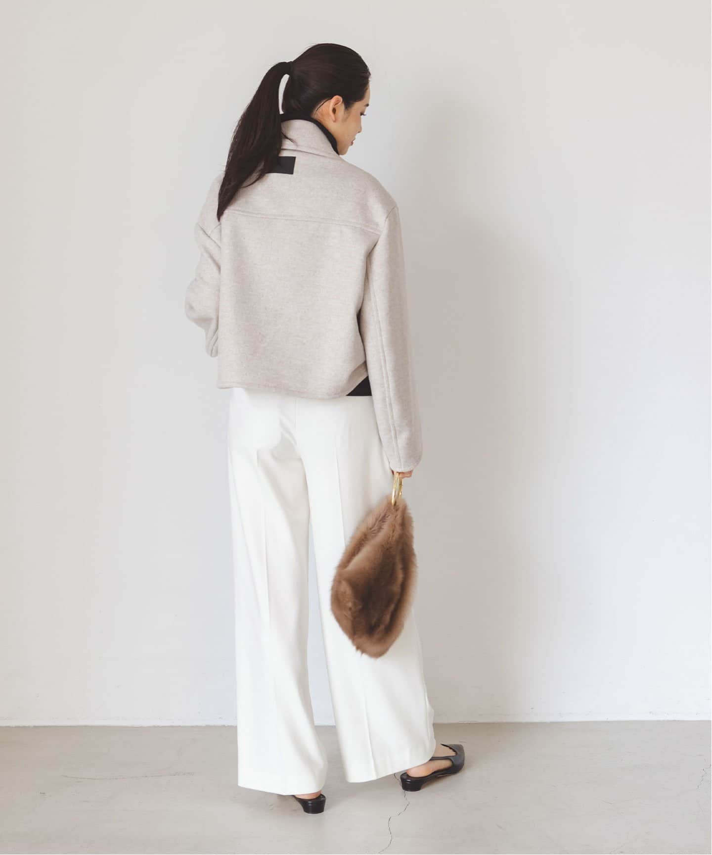 最終価格 Pea Coat White gypsohila 最終価格 Pea Coat White gypsohila