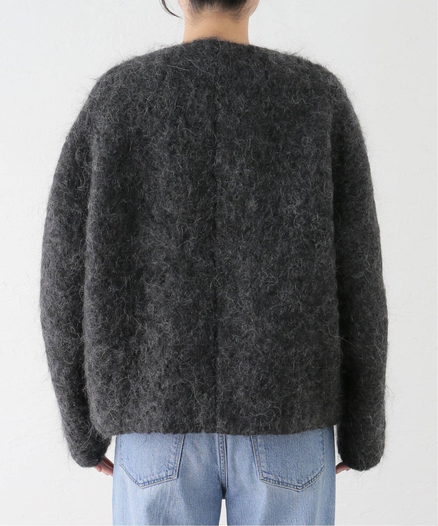 YLEVE/イレーヴ キッドモヘヤMIXシャギーコート（その他ブルゾン  