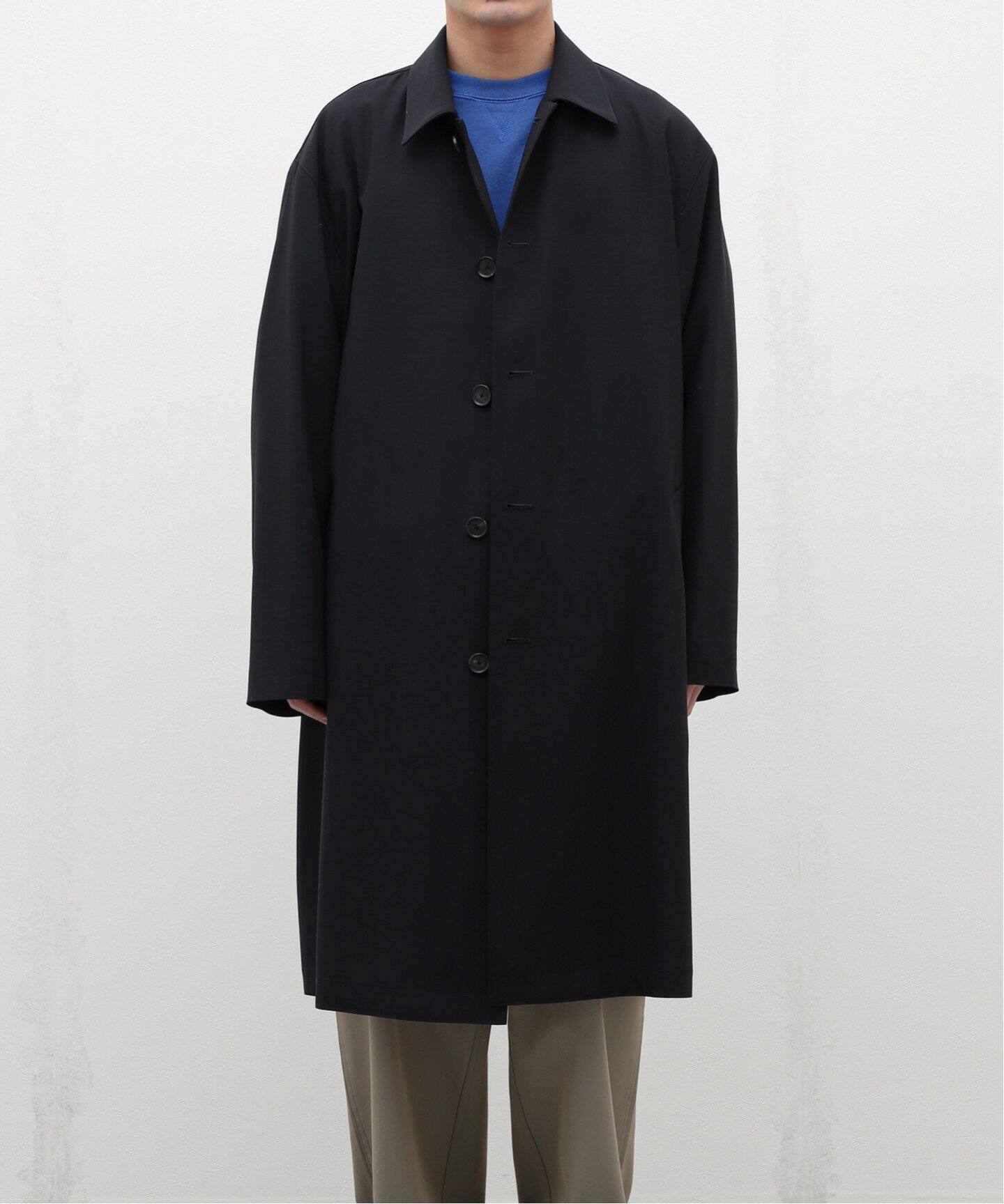 AURALEE / オーラリー】HARD TWIST WOOL TWILL SOUTIEN COAT（ステン 