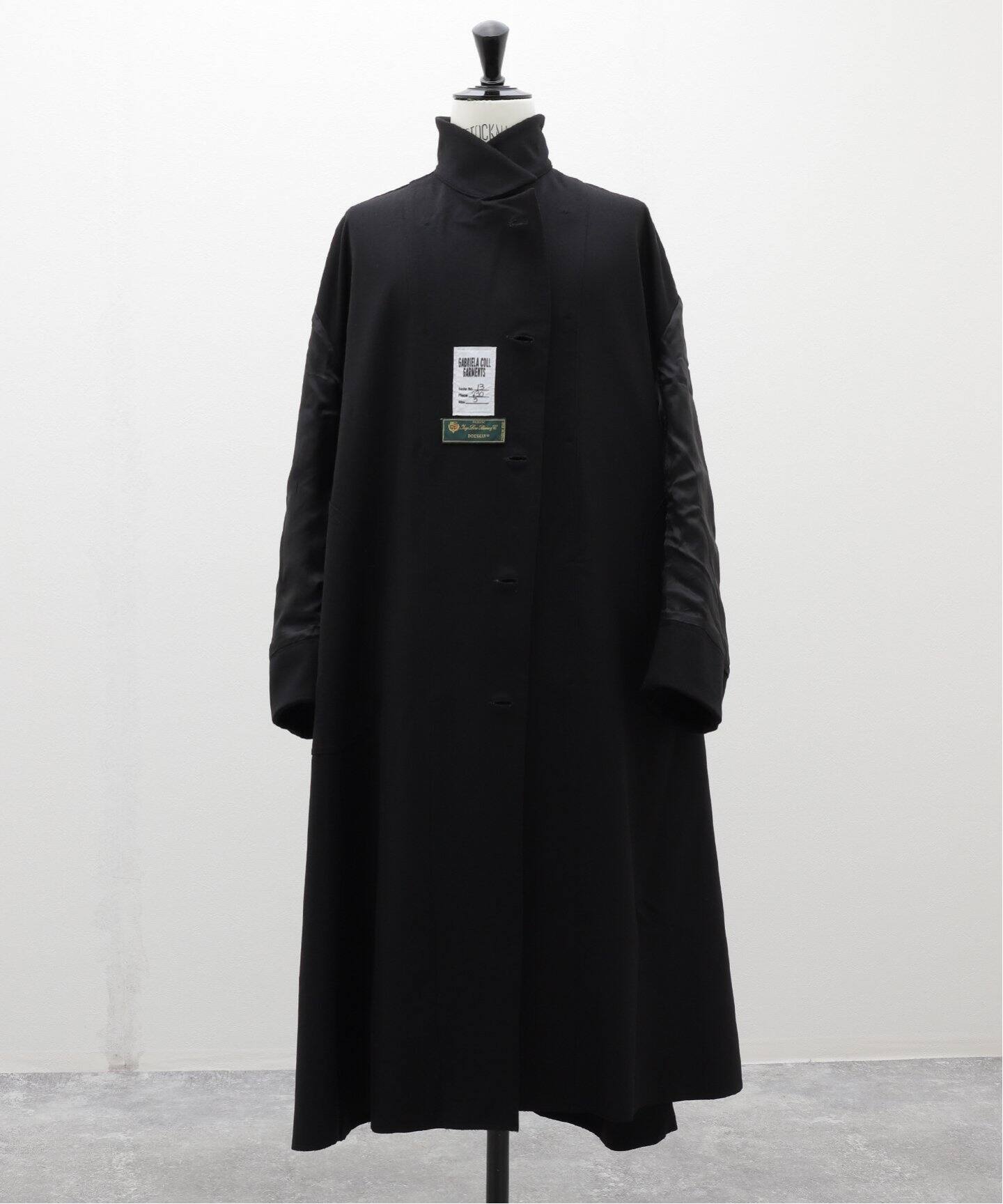 GABRIELA COLL GARMENTS】 HEAVY WOOL BREASTED COAT S13-230 