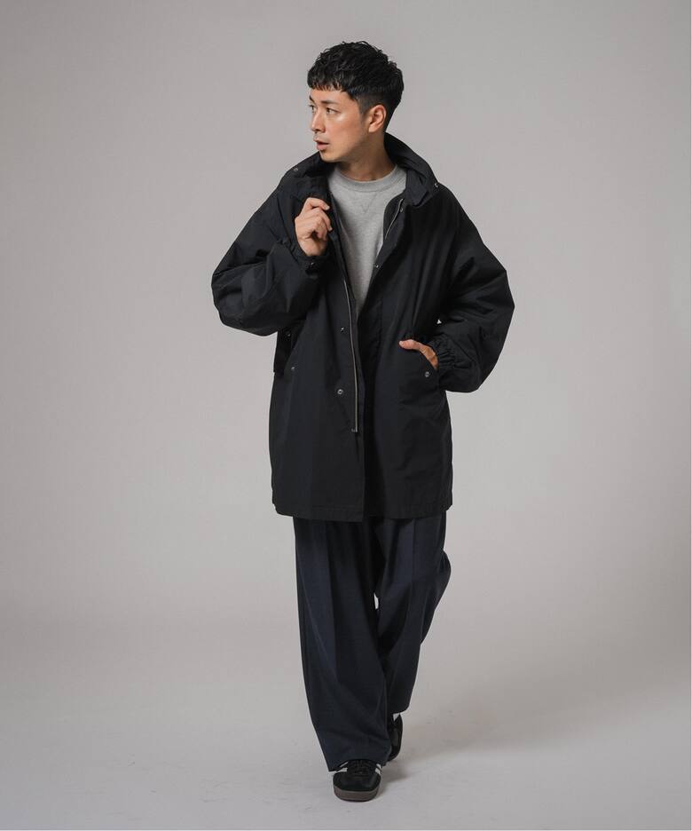 ATON(エイトン) 別注 AIR WHEATHER SHORT MODS COAT（モッズコート 
