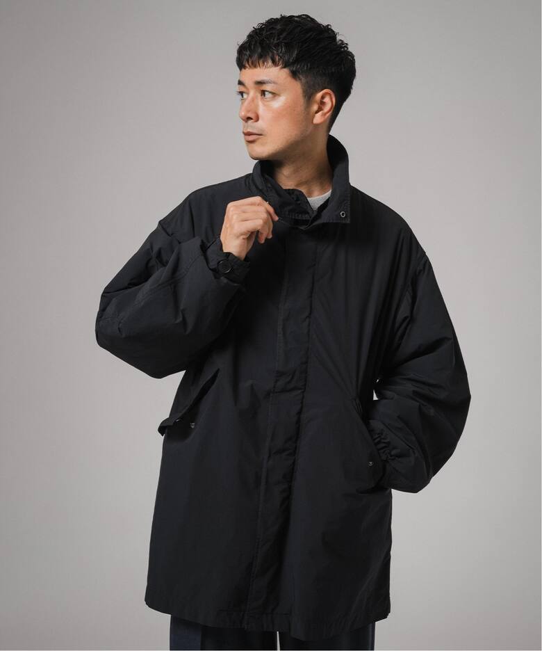 ATON(エイトン) 別注 AIR WHEATHER SHORT MODS COAT（モッズコート 