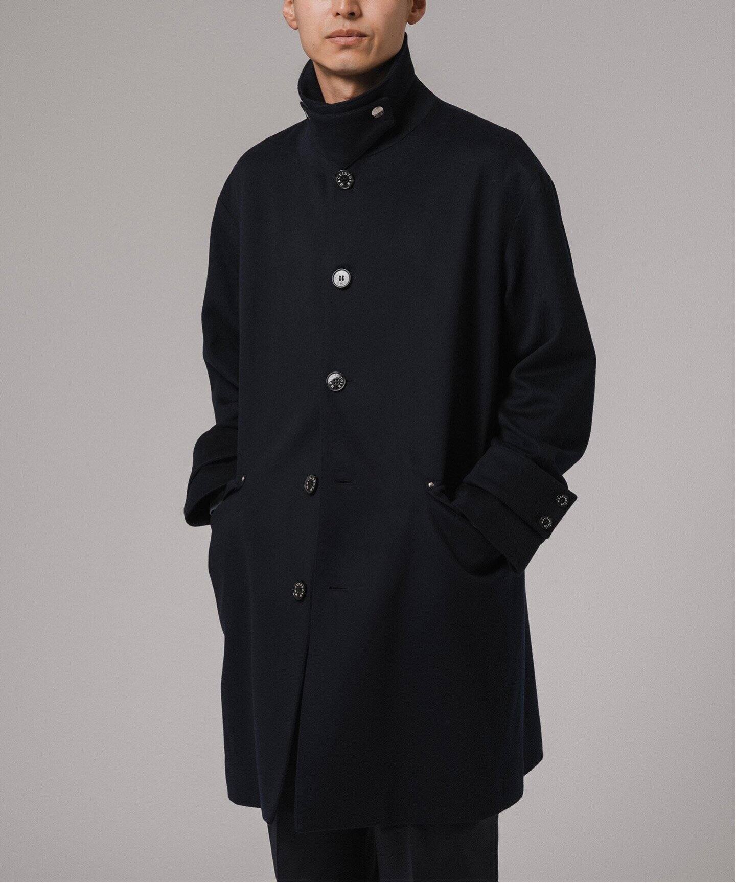 Mackintosh おっきかっ マッキントッシュ 英国製 Pコート ブラック 