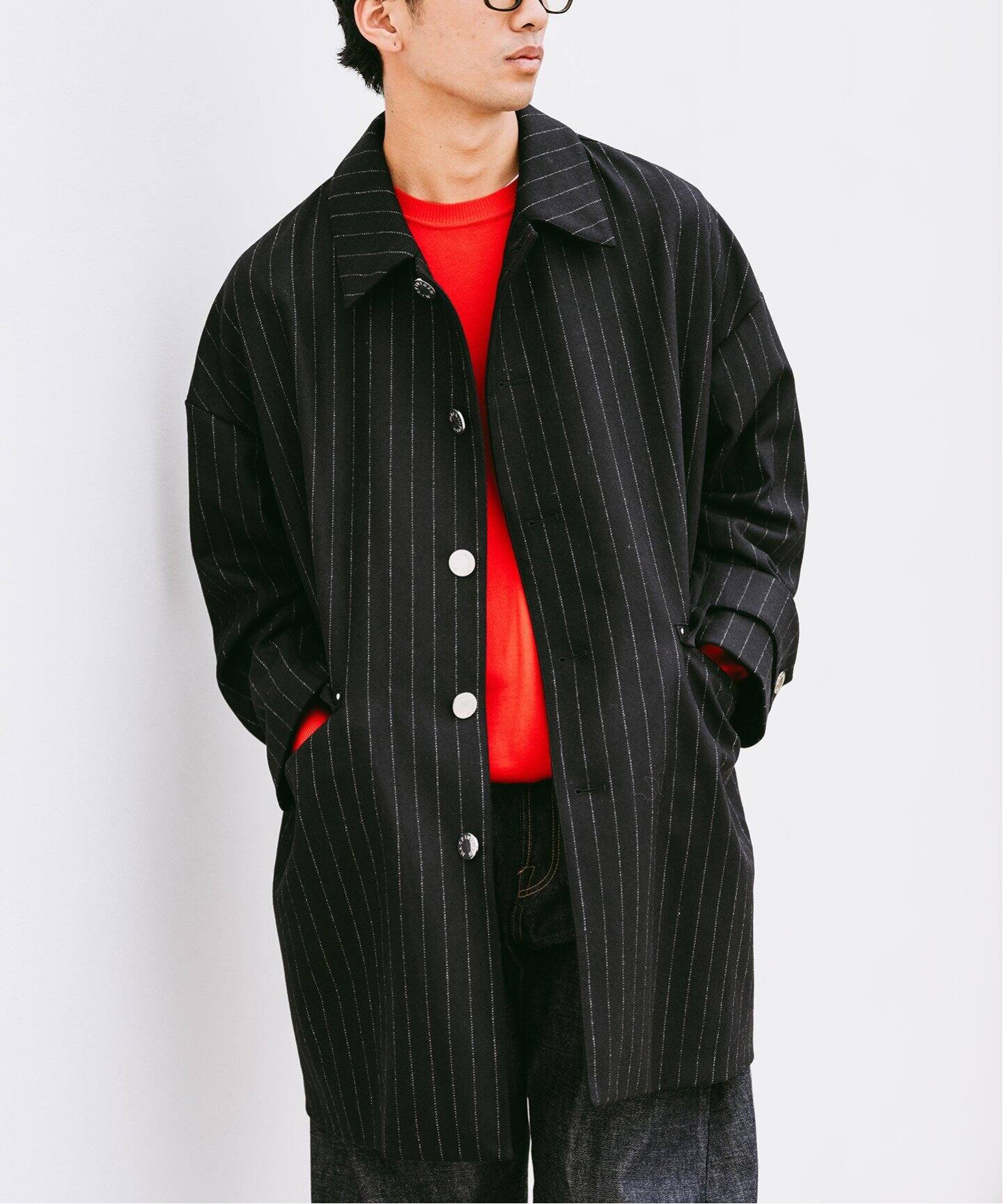 MACKINTOSH(マッキントッシュ) 別注 HUMBIE ストライプ（ステンカラー 