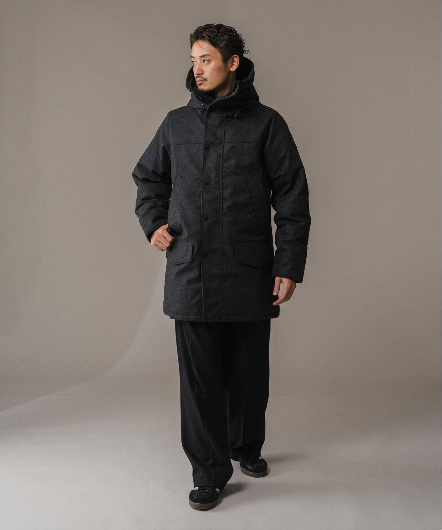 エディフィス ウールコート フード M 限定モデル】CANADA GOOSE for EDIFICE Langford/ラングフォード
