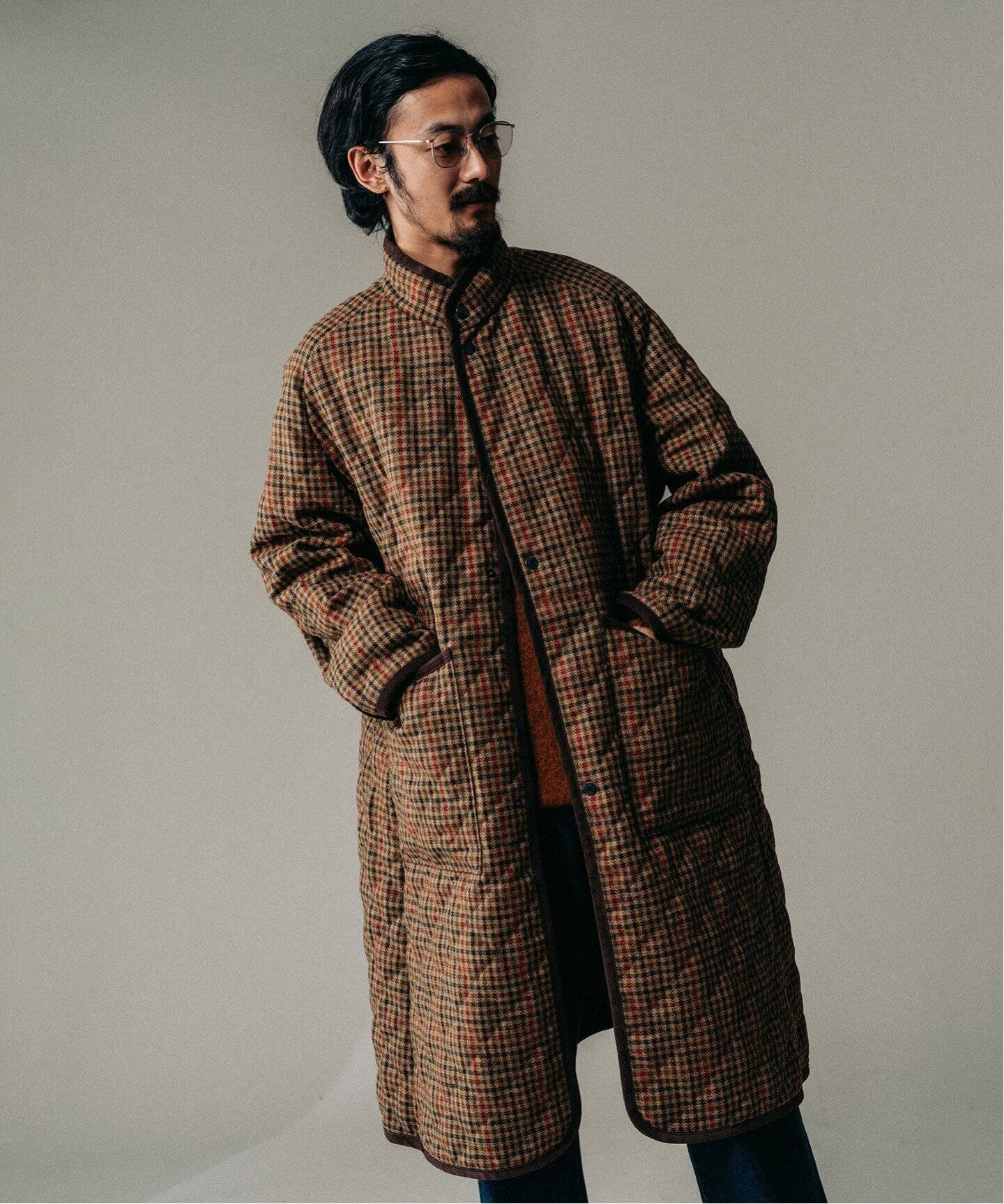 LAVENHAM × Product Twelve for EDIFICE 30th QUILT COAT(Gunclub 
