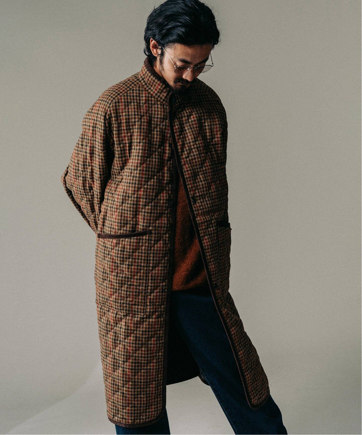 LAVENHAM × Product Twelve for EDIFICE 30th QUILT COAT(Gunclub 